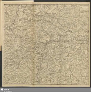 Kartenskizze vom Wandergebiet