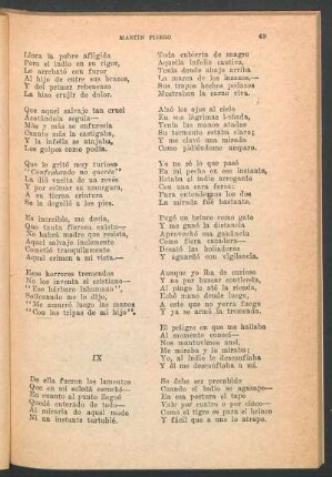 IX - [Pelea de Martín Fierro con un indio]