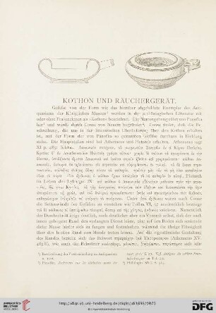 14: Kothon und Räuchergerät
