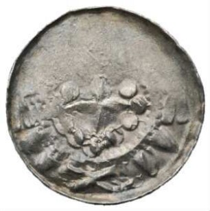 Fundmünze, Sachsenpfennig, 1024 - 1039?