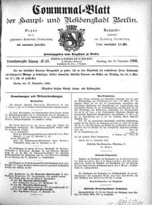 1886,48: No. 48, 28. November 1886