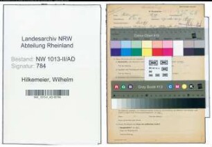 Entnazifizierung Wilhelm Hilkemeier , geb. 02.12.1895 (Stadtbausekretaer)