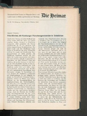 Nr. 10, 76. Jahrgang, Neumünster, Oktober 1969