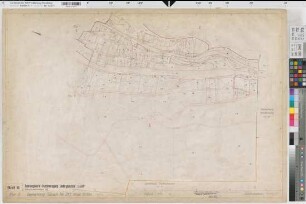 Siedlinghausen (Winterberg), Flurbereinigung Siedlinghausen, Bl. 16 Zuteilungskarte Silbach Flur 3