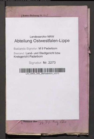Erblasser: Meyer, Heinrich: