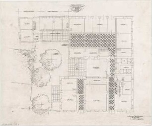 Gsaenger, Gustav; Lenggries (Bayern); Gasthaus "Altwirt", Umbau - Grundriss EG