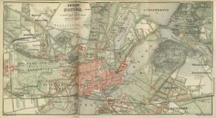 Karte: Umgebung von Potsdam (1:25.000)