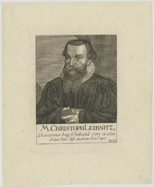 Bildnis des Christoph Leibnitz