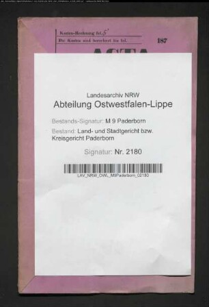 Erblasser: Wibbeke (oder Willeke), Anton; Erblasser: Wibbeke oder Wübbeke, Gertrud, geb. Gose: