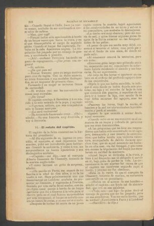 VI. - El relato del capitán.