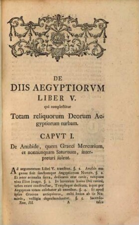 Pavli Ernesti Iablonski, Doctoris Theologi In Academia Francofvrtana Senioris Et Societatis Scientiarvm Regiae Berolinensis Membri, Pantheon Aegyptiorvm, Sive De Diis Eorvm Commentarivs : Cvm Prolegomenis De Religione Et Theologia Aegyptiorvm, Pars III.
