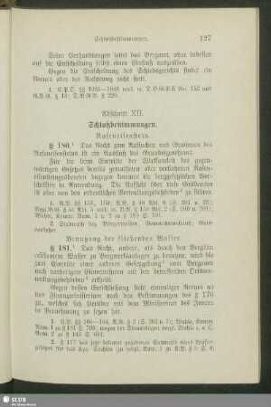 Abschnitt XII. Schlußbestimmungen