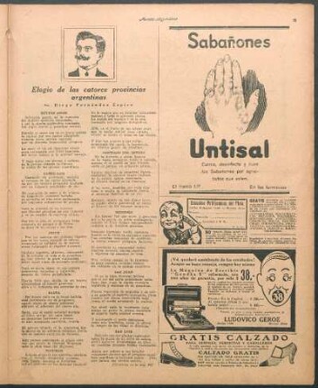 Elogio de las catorce provincias argentinas