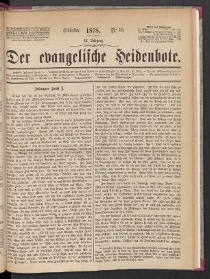 N° 10. Oktober 1878