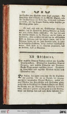 XII. Abschnitt