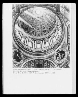San Pietro in Vaticano; Peterskirche — Inneres
