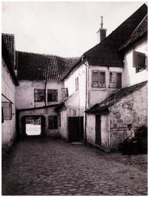 Hof eines Bauernhauses, Köge: Innenhof