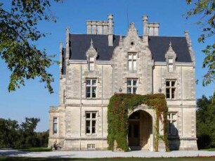 Frankreich. Aquitaine Gironde. Chateau Lanessan. 1878 von Abel Duphot erbaut. Haut Medoc