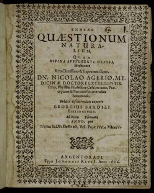 Enneas Quaestionum Naturalium