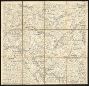 Äquidistantenkarte 71 : Section Neusalza, 1883 : Section Neusalza. - 1:25000. - Leipzig: Giesecke & Devrient, 1883. - 1 Kt.