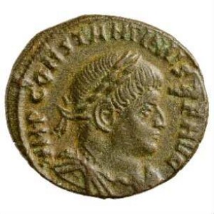 Münze, Follis, Aes 3, 314 - 315 n. Chr.