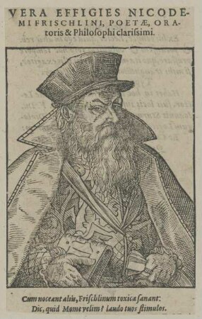 Bildnis des Nicodemus Frischlinus