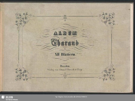 Album von Tharand : in XII Blättern