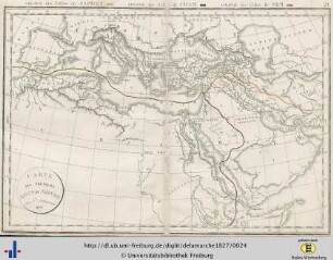 Carte des premiers ages du monde. 1825