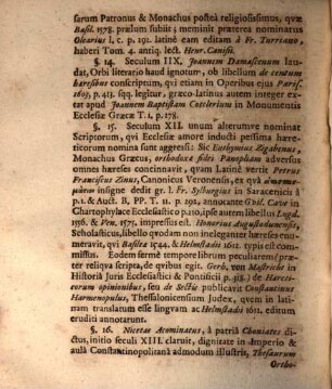Dissertatio Historica Prior De Scriptoribus Haereseologicis
