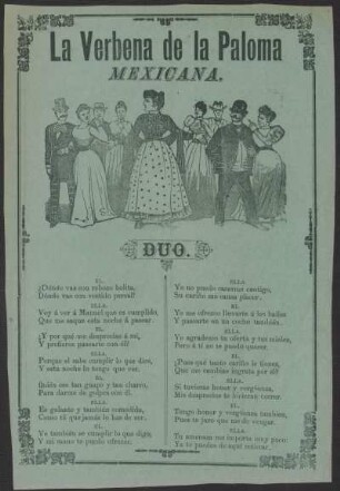 La verbena de la Paloma Mexicana : Duo