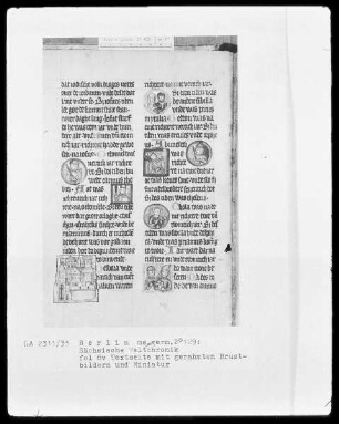 Sächsische Weltchronik (bis zum Jahre 1229) — ---, Folio 8versoBuchseite
