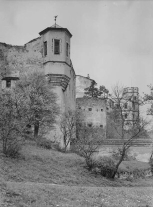 Ansicht einer Burg oder eines Schlosses