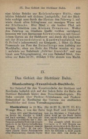 IX. Das Gebiet der Stettiner Bahn