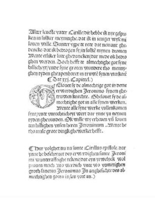Dat xxi. Capittel