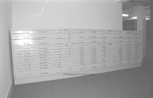 Kreisarchiv: Hauptmagazin: Planschränke