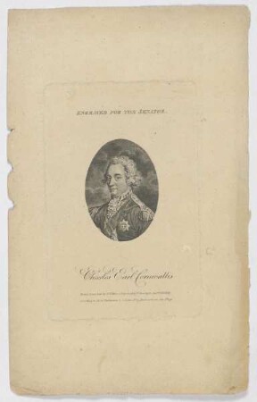 Bildnis des Charles Cornwallis