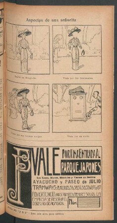 Aspectos de una señorita - [Cómic]