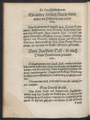 De Oleo Philosophorum.