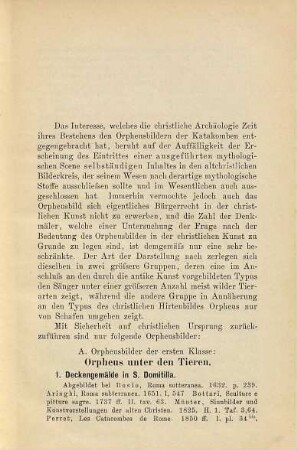 Die altchristlichen Orpheusdarstellungen
