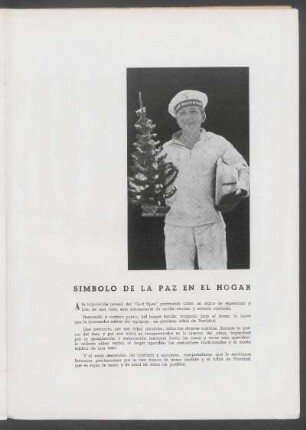 Símbolo de la paz en el hogar