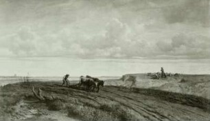 Die Pflügung des Ackers