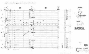 Ulm Hbf: U-Parkplatz Positions- u. Schaltungsplan Achse 7-12, Blatt Nr: 6043/14 Empfangsgeb. U-Parkplatz