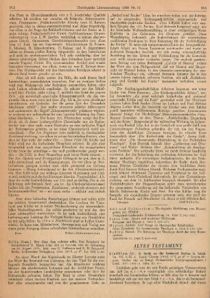 916-918 [Rezension] Lindblom, Johannes, A study on the Immanuel section in Isaiah