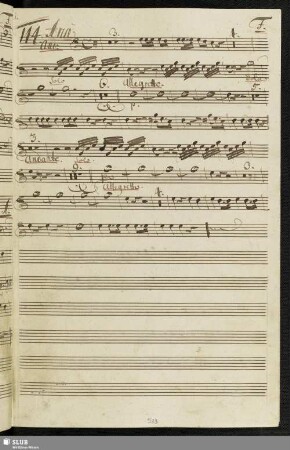 144. Aria: Oimé che fuor del petto / Scarlatti, G.