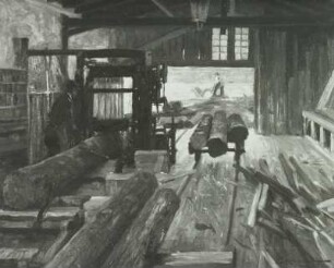 Sägewerk im Harz