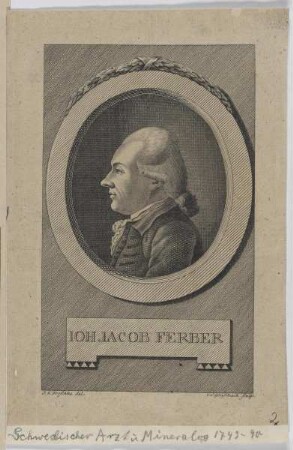 Bildnis des Iohann Iacob Ferber