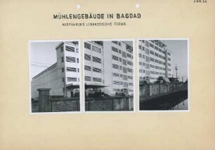 Mühlengebäude, Bagdad, 1955