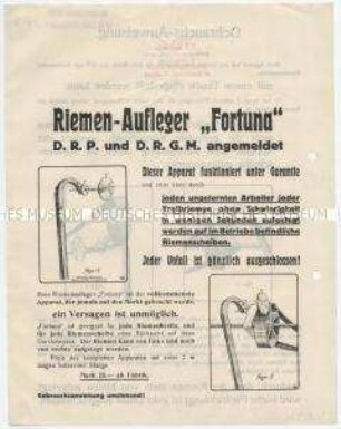 Riemen-Aufleger "Fortuna"