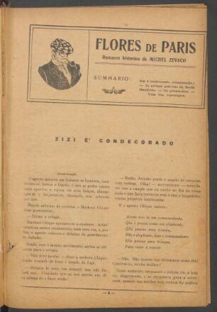 Flores de Paris : Romance histórico