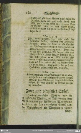 Zwey und vierzigstes Stück